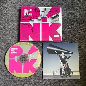 Greatest Hits… So Far!!! by Pink (CD, 2010) DIGIPAK. Ex Condition! Look